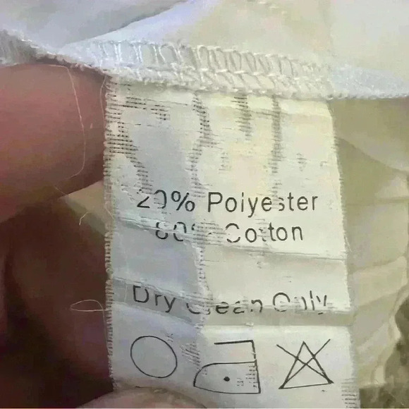 JF and Son crisp white shirt size small (J142) - Picture 9 of 9